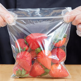 6 &amp;quot;X 6&amp;quot; مهر و موم کیسه های پلاستیکی بالا، روشن رنگ سفارشی کیسه های مواد غذایی پلاستیکی چاپ شده