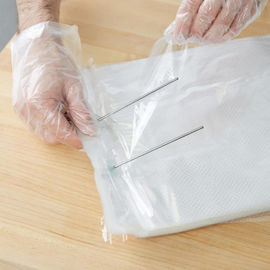 پاک کردن رنگ پلاستیکی کیسه های تخت سفارشی اندازه 10 - 100MIC ضخامت