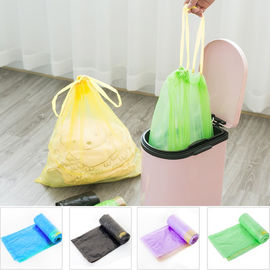 کیسه سطل زباله رنگی زرد، Can Liners کیسه های زباله چاپ سفارشی