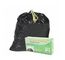 کیسه های زباله HDPE Black Drawstring کیسه های ضد زنگ با کیفیت بالا محیط زیست دوستانه