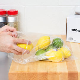 کیسه های ذخیره سازی ساده ساده مواد غذایی، کیسه های پاک شده مواد غذایی درجه بسته 10 &amp;quot;X 14&amp;quot;