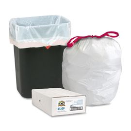 کیسه های زباله های رنگی زیست تخریب پذیر، کیسه های سطل زباله سفارشی چاپ شده
