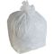کیسه های زباله ضخیم رنگی کم رنگ HDPE مواد کامپوزیتی رنگ سفید